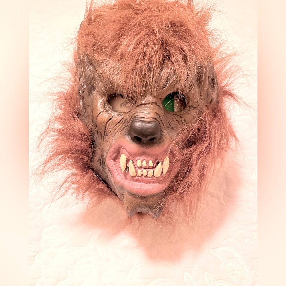 Werewolf Mask with Monster Hands